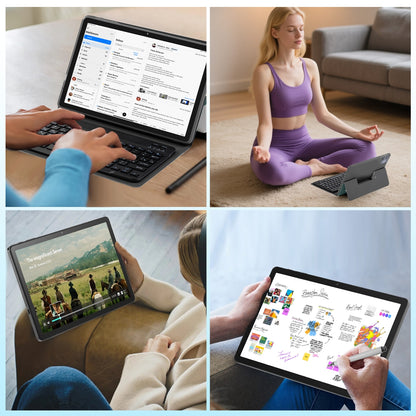 Rikkai X7 Tablet 11", Android 15, 16GB RAM 256GB ROM, Wi-Fi 8000mAh Battery, 3000x1440 HD IPS Touchcreen Display, Bluetooth5.0