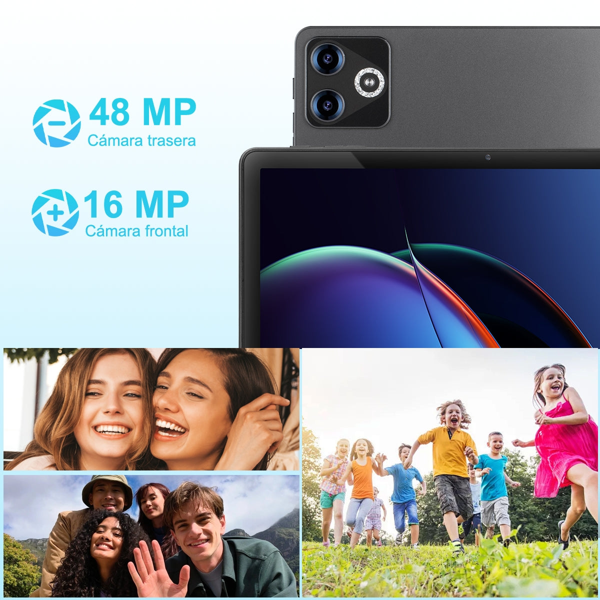 Rikkai X7 Tablet 11", Android 15, 16GB RAM 256GB ROM, Wi-Fi 8000mAh Battery, 3000x1440 HD IPS Touchcreen Display, Bluetooth5.0