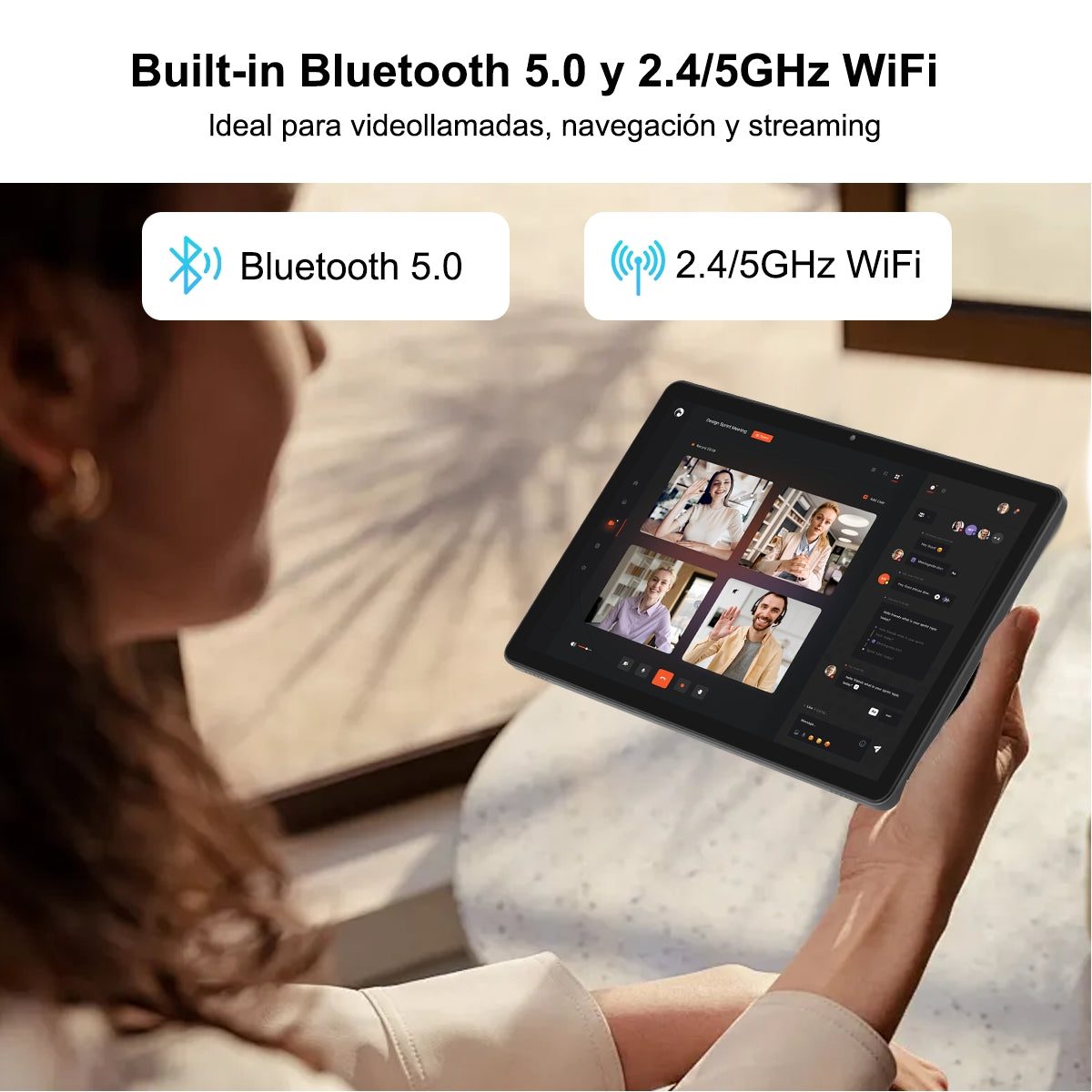 Rikkai X7 Tablet 11", Android 15, 16GB RAM 256GB ROM, Wi-Fi 8000mAh Battery, 3000x1440 HD IPS Touchcreen Display, Bluetooth5.0